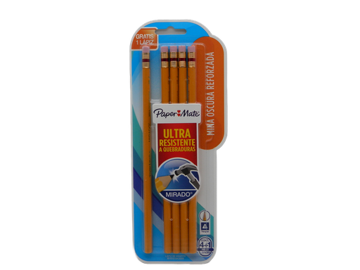 [002288] Lapiz Mirado Triangular #2 C/ 4 pzs Newell