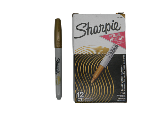 [002308] Marcador Sharpie Oro P/ Fino C/ 12 pzs Newell
