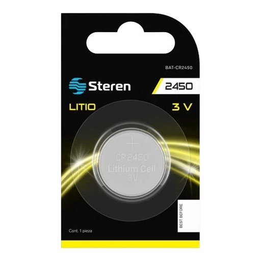 [002509] Pila Litio Tipo Boton CR2450 Steren