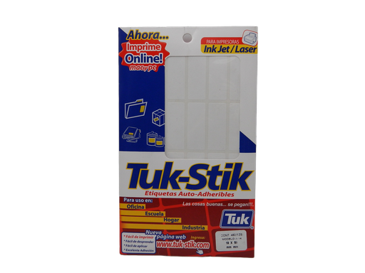 [002566] Etiqueta Adhesiva File 19 x 50 C/ 20 hjs Tuk