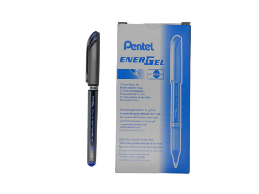 [002767] Pluma Energel 0.7 mm P/ Fino Azul C/ 12 pzs BL27 Pentel