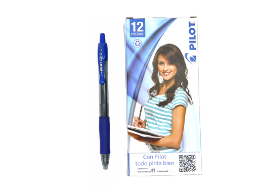 [002833] Puma G2 0.7 mm P/ Fino Azul C/ 12 pzs Pilot