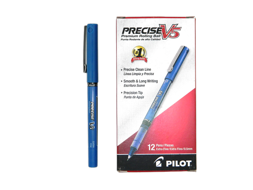 [002834] Plumon Precise PV5 0.5 mm P/ Extrafino Azul C/ 12 pzs Pilot