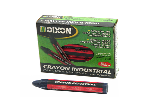 [003200] Crayon Industrial Azul C/ 10 pzs Dixon