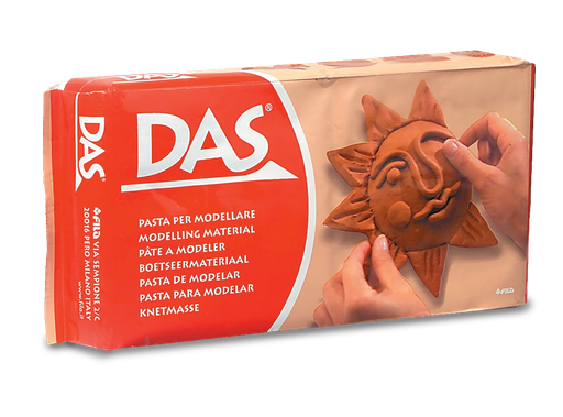 [003220] Masa Das Terracota 1/2 Kilo C/ 4 pzs Dixon
