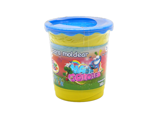 [003239] Plastilina 180 grs Vinci Azul Cobalto C/ 5 pzs Dixon