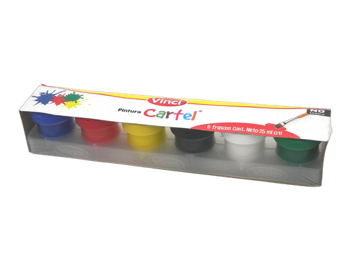 [003252] Pintura Cartel Vinci Estuche Escolar Surtidos C/ 12 Dixon