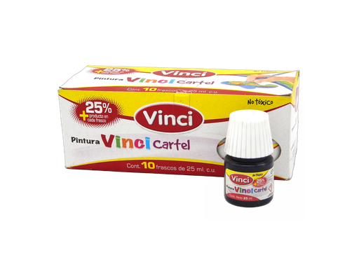 [003264] Pintura Cartel Vinci 60 Violeta 25 ml C/ 10 pzs Dixon