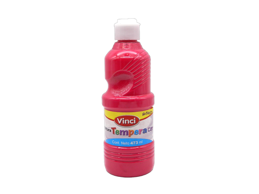 [003320] Pintura Tempera Vinci 473 ml Magenta C/ 4 pzs Dixon