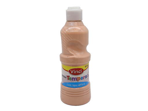 [003322] Pintura Tempera Vinci 473 ml Rojo Carne C/ 4 pzs Dixon