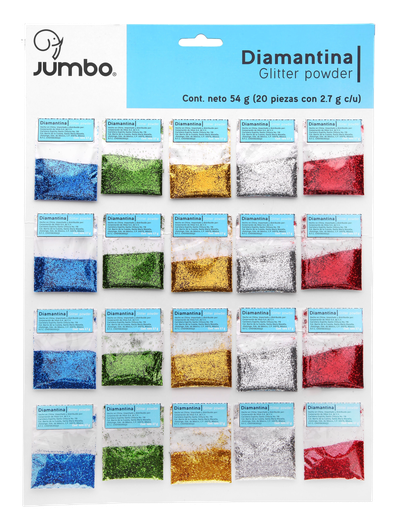 [003427] Diamantina Bolsas 2.7 grs C/ 20 pzs Jumbo