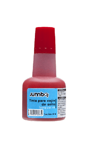 [003476] Tinta P/ Sello Rojo 30 ml Jumbo