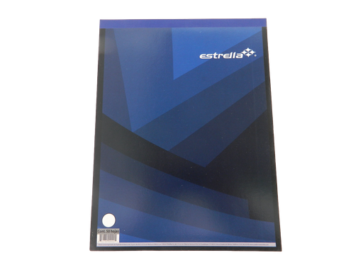 [003622] Block Blanco T/ Carta C/ 50 hjs Estrella