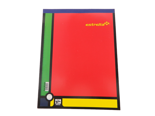 [003624] Block Rayado T/ Carta C/ 80 hjs Estrella