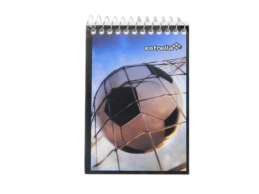 [003640] Libreta Apuntes Espiral 100-E Rayado C/ 40 hjs Estrella