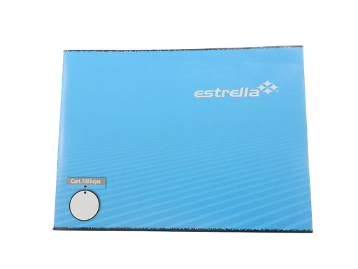 [003664] Cuaderno Engrapado F/ Italiano Blanco C/ 100 hjs Estrella