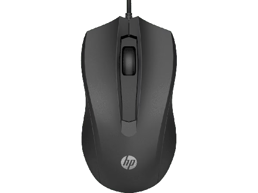 [003721] Mouse Alambrico Usb Negro 100 HP