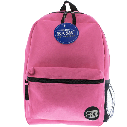 [003763] Mochila Basica 16" Fucsia Bazic