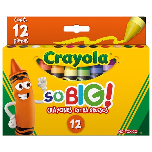 [003779] Crayones So Big C/ 12 pzs Crayola