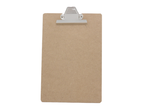 [003815] Tabla Agarrapapel Fibracel T/ Oficio Lux