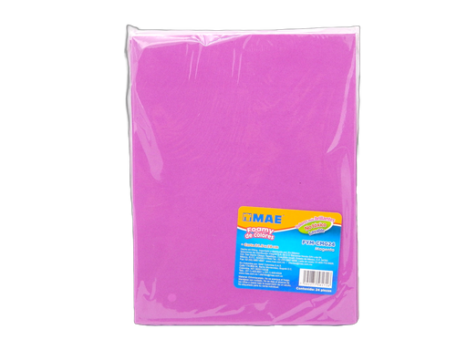 [003881] Foamy T/ Carta Magenta C/ 24 pzs Mae