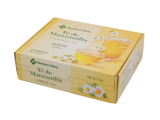 [004056] Te de Manzanilla 1.2 grs C/ 200 pzs Members