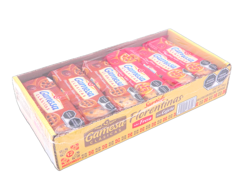 [004061] Florentinas Surtidas 83 grs C/ 12 pzs Gamesa