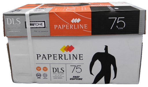 [004073] Papel Bond Paperline T/ Doble Carta 97% Blancura 75 grs C/ 2,500 hjs