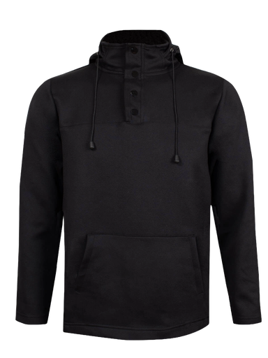 [004107] Sudadera Deportiva Berrys Negro Mediana Lazzar