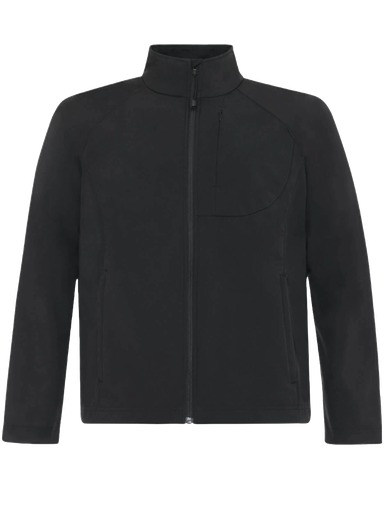 [004116] Chamarra Caballero Bolivia 92% Poliester Negro Mediana Lazzar