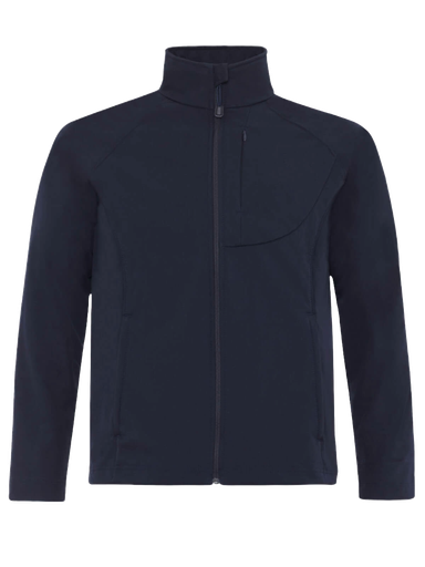 [004120] Chamarra Caballero Bolivia 92% Poliester Azul Marino Grande Lazzar