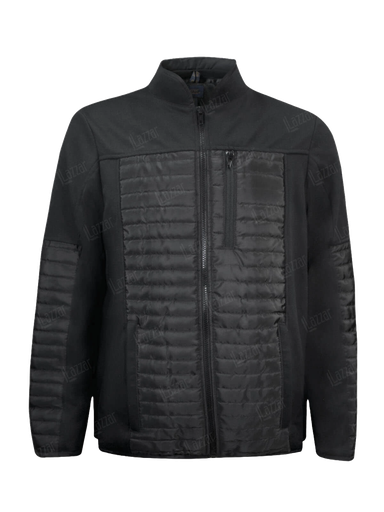 [004122] Chamarra Caballero Tokio Negro Mediana Lazzar