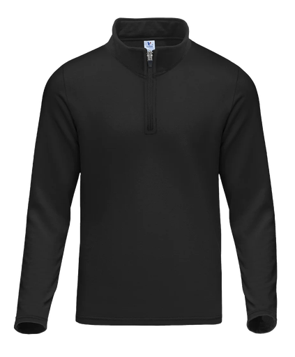[004135] Sudadera 1/4 Cierre 50% Algodón 50% Poliester Negro Grande Yazbek