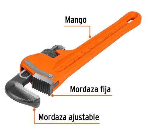 [004251] Llave Stilson Industrial 10" 15836 Truper