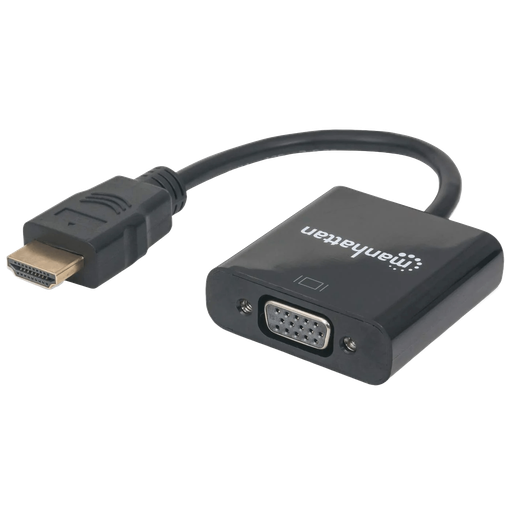 [004356] Convertidor HDMI a VGA / Micro-Usb Manhattan