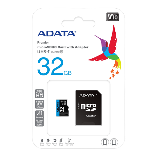 [004396] Memoria Micro SD UHS-I Clase 10 32 Gb Adata