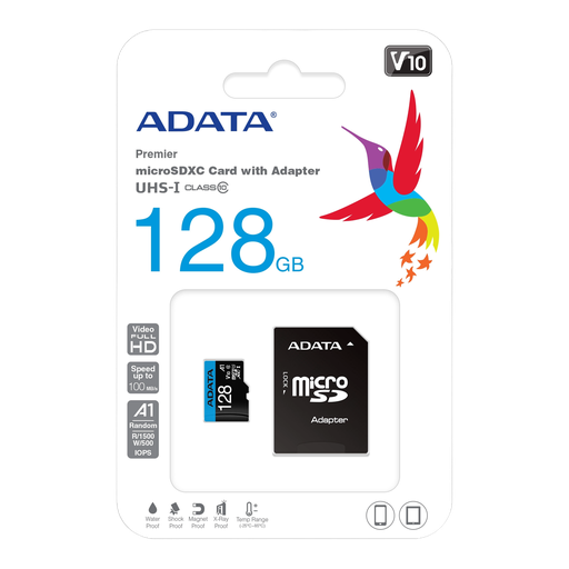 [004398] Memoria Micro SD UHS-I Clase 10 128 Gb Adata