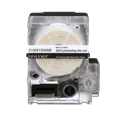 [004462] Casete Etiqueta Autolaminada 1 x 1.5 x 0.5" C/ 175 pzs Panduit