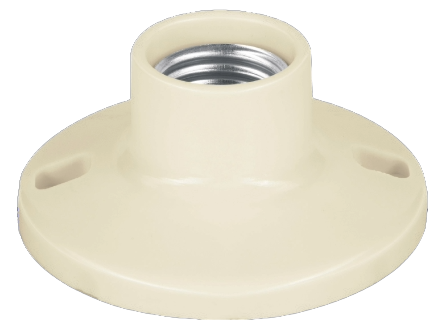 [004526] Roseta Portalamparas Baquelita 3.5" 9 cms 46519 Truper