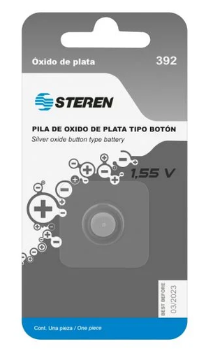 [004744] Pila Tipo Boton LR41 392 Steren
