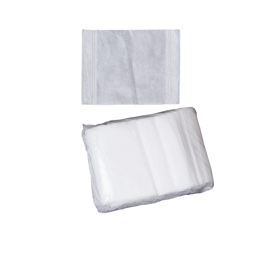 [004758] Cubrebocas Tricapa Termosellado C/ 150 pzs Oval