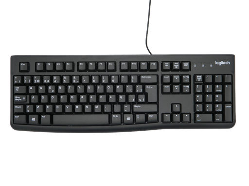 [000647] Teclado Alambrico Usb Negro K120 Logitech