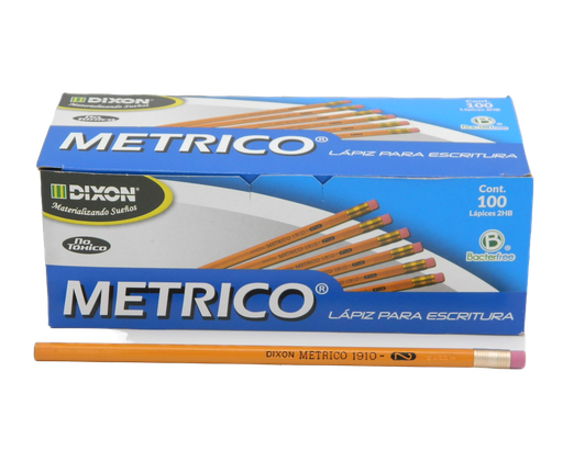 [000311] Lapiz Metrico Hexagonal #2 C/ 100 pzs Dixon