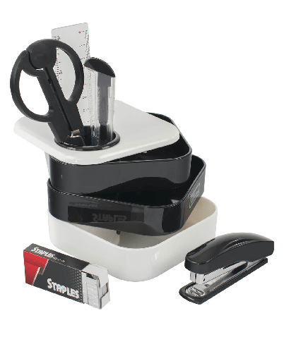 [000371] Organizador Escritorio C/ Compartimentos Blanco Printaform