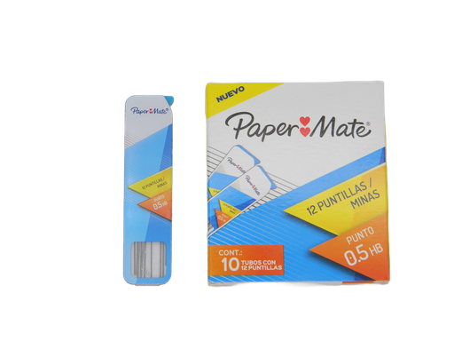 [000452] Puntillas Wearever 0.5 mm C/ 12 puntillas C/ 10 pzs Newell