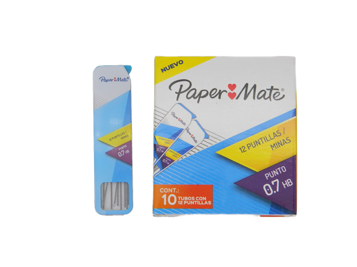 [000453] Puntillas Wearever 0.7 mm C/ 12 puntillas C/ 10 pzs Newell