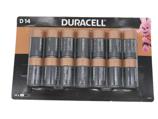 [000387] Pila Duracell D C/ 14 pzs