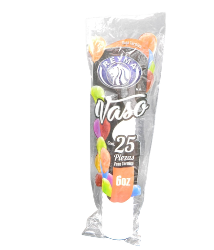 [000778] Vaso Termico #6 C/25 pzs C/40 pqts Reyma