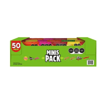 [000813] Surtido Papitas Minis Pack C/ 50 pzs Sabritas