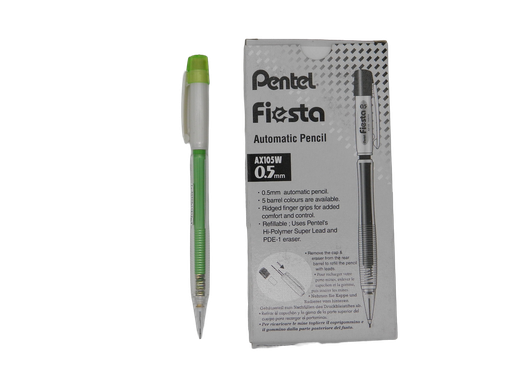 [000959] Lapicero Fiesta 0.5 mm Verde C/ 12 pzs Pentel